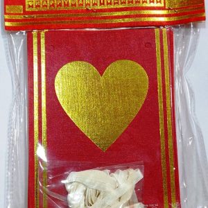 Happy Anniversary Banner - Red and Golden