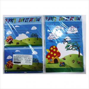 Party Invitation Cards - Pack of 10 pieces