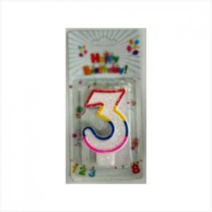 Number Candle - No: 3