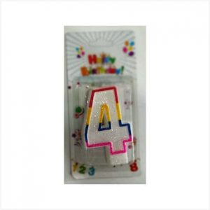 Number Candle - No: 4