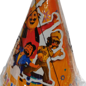 Birthday Cap - Big - Set of 10 pieces - Cartoon