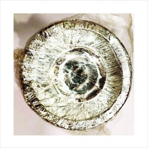 Paper Bowls - silver - 9 cm - set of 30 pieces