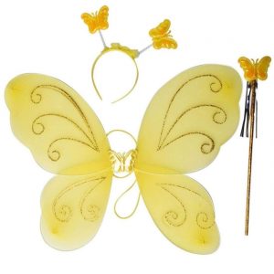 Fairy Wings for girls - Yellow