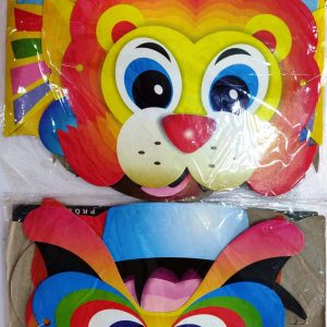 Party Time Animal Cartoon Mask - Pack of 10 pieces