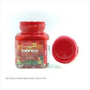 Camel Fabrica Acrylic Colour - 15 ml - Crimson (Red) (062)