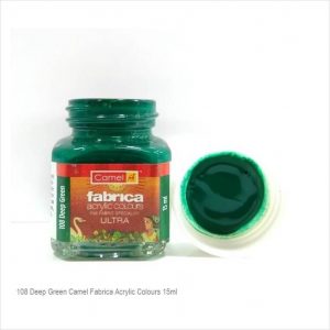Camel Fabrica Acrylic Colour - 15 ml - Deep Green (108)