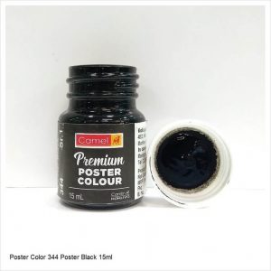 Camel Premium Poster Colour - 15 ml - Poster Black (344)