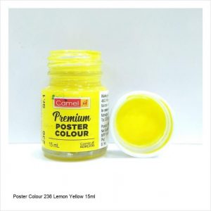 Camel Premium Poster Colour - 15 ml - Lemon Yellow (236)