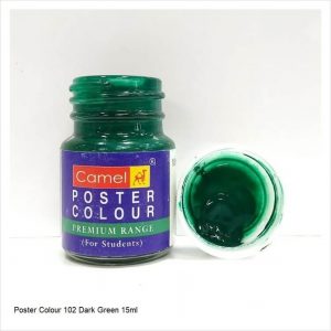 Camel Premium Poster Colour - 15 ml - Dark Green (102)