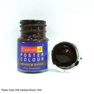 Camel Premium Poster Colour - 15 ml - Vandyke Brown (446)