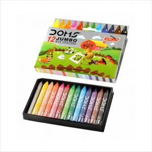Doms Jumbo Wax Crayons - 12 shades