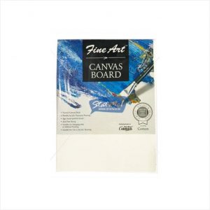 Fine Art Canvas Board - size 12"X16"