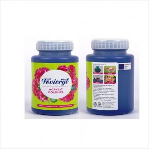 Fevicryl Acrylic Colour - 100 ml - Ultramarine Blue (23)