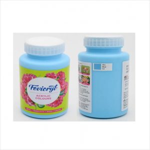 Fevicryl Acrylic Colour - 100 ml - Sky Blue (63)