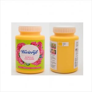 Fevicryl Acrylic Colour - 100 ml - Golden Yellow (09)