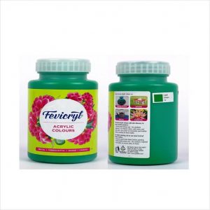 Fevicryl Acrylic Colour - 100 ml - Light Green (12)