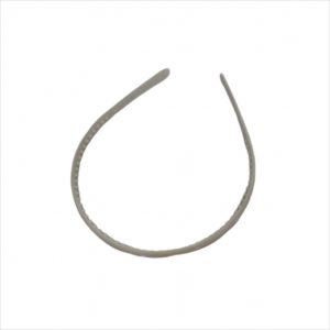 Plain White hairband