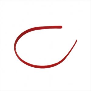 Plain Red hairband