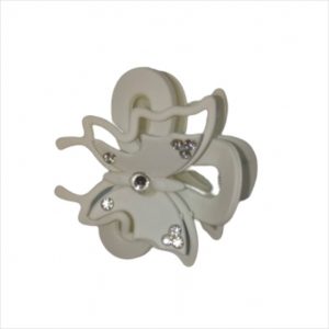 Hair clips with stone - 2.5 inch - Colour as per availability