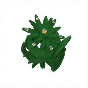 Hair clips with stone - 2.25 inch - Colour as per availability