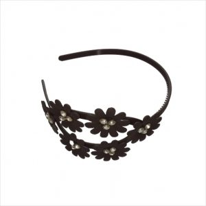 Flower and stonned hairbands - Colour as per availability