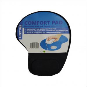 Comfort Mouse Pad with Gel Wrist Rest Support, Foam 3D Ergonomically Designed Non-Slip Gaming Mouse Mat for Computer & Laptop