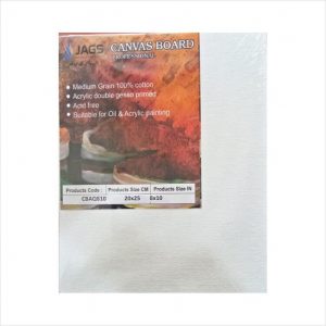 Jags Canvas Board - size 8"X10"