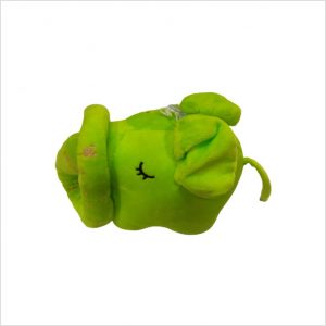 Elephant - Soft Toy - Parrot Green - 7 x 4.5 inch