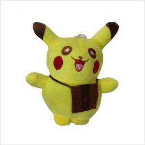 Pikachu - Soft Toy - Neon Yellow - 6 x 8 inch