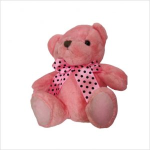Teddy Bear - Soft Toy - Pink - 7 x 6 inch