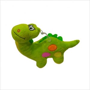 Dinosaur - Soft Toy - Neon Green - 10 x 6 inch