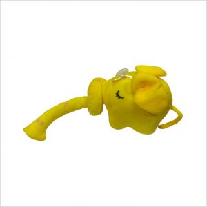 Elephant - Soft Toy - Yellow - 7 x 5 inch