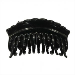 Hair Clip - 3.5 Inch - 1 Piece - Glossy Black