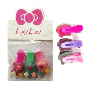 Tiktak Fancy Girls Hair Clips - 1.25 Inch - 3 Piece Set