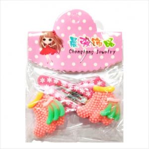 Tiktak Fancy Girls Hair Clips - 2.25 Inch - 1 Pair