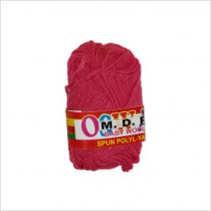 Wool / Woolen Threads Ball - Dark Pink
