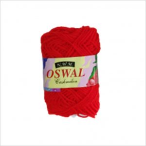 Wool / Woolen Threads Ball - Red