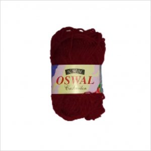 Wool / Woolen Threads Ball - Maroon