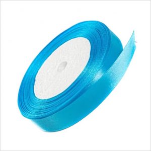 Sky Blue Satin Ribbon 1/2 Inch Wide - 1 Roll