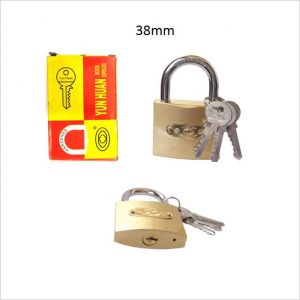 YunHuan 38 MM Hardened Steel Padlock