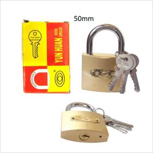 YunHuan 50 MM Hardened Steel Padlock