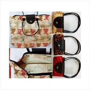 Regzine and fabric Bag - 13.0 X 16.5 inch