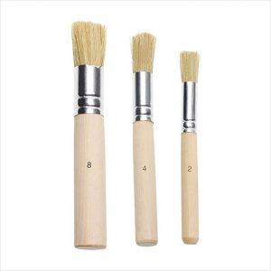 Stencil Brush Set - Pack of 3 Pcs- No. 2, 4, 6