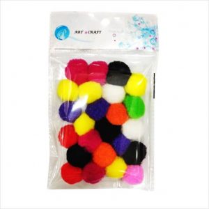 Pom Pom Balls Packet - Medium Size