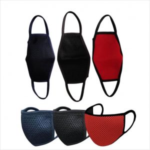 Reusable 2-Layers Net Face Mask for Adults - 1 Pcs