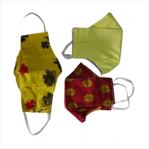 Cotton 2-Layers Face Mask for Adults - 1 Pcs