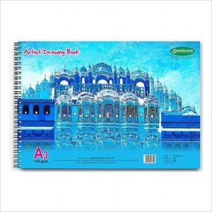 SSundaram Artist drawing book - Spiral - A3 - 100 pages