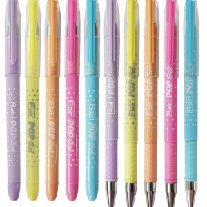 Flair Pop Gel Pen - Blue - Pack of 10