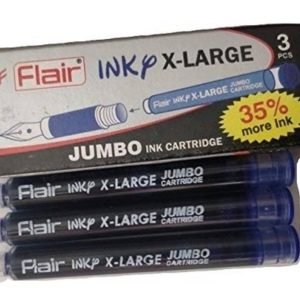 Flair Inky Extra Large Jumbo Cartridge - Blue Pack of 3 piece - 5 Sets