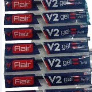 Flair V2 Gel Pen Refill - Blue - Sets of 10 Refills